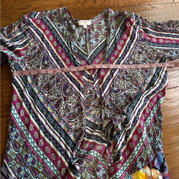 Umgee Boho long Open Kimono Duster - Picture 5 of 8